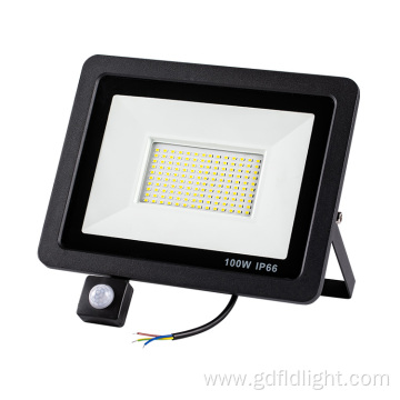 High power small flood induction light for road